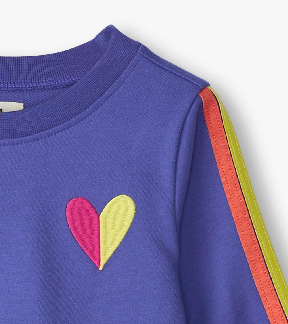 Hatley Sweaters | Girls Girls Rainbow Crossover Sweater