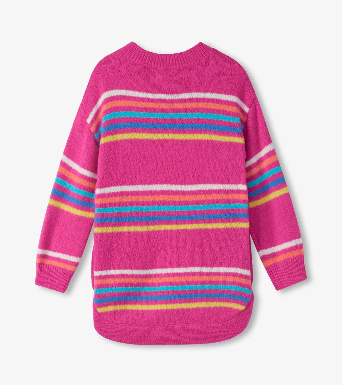 Hatley Sweaters | Girls Girls Rainbow Stripes Sweater Tunic