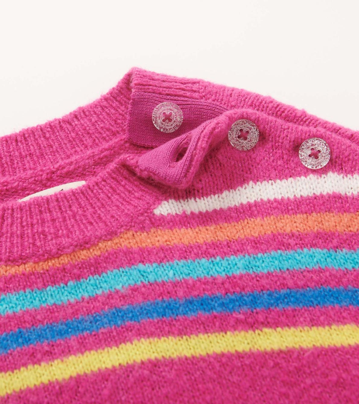 Hatley Sweaters | Girls Girls Rainbow Stripes Sweater Tunic
