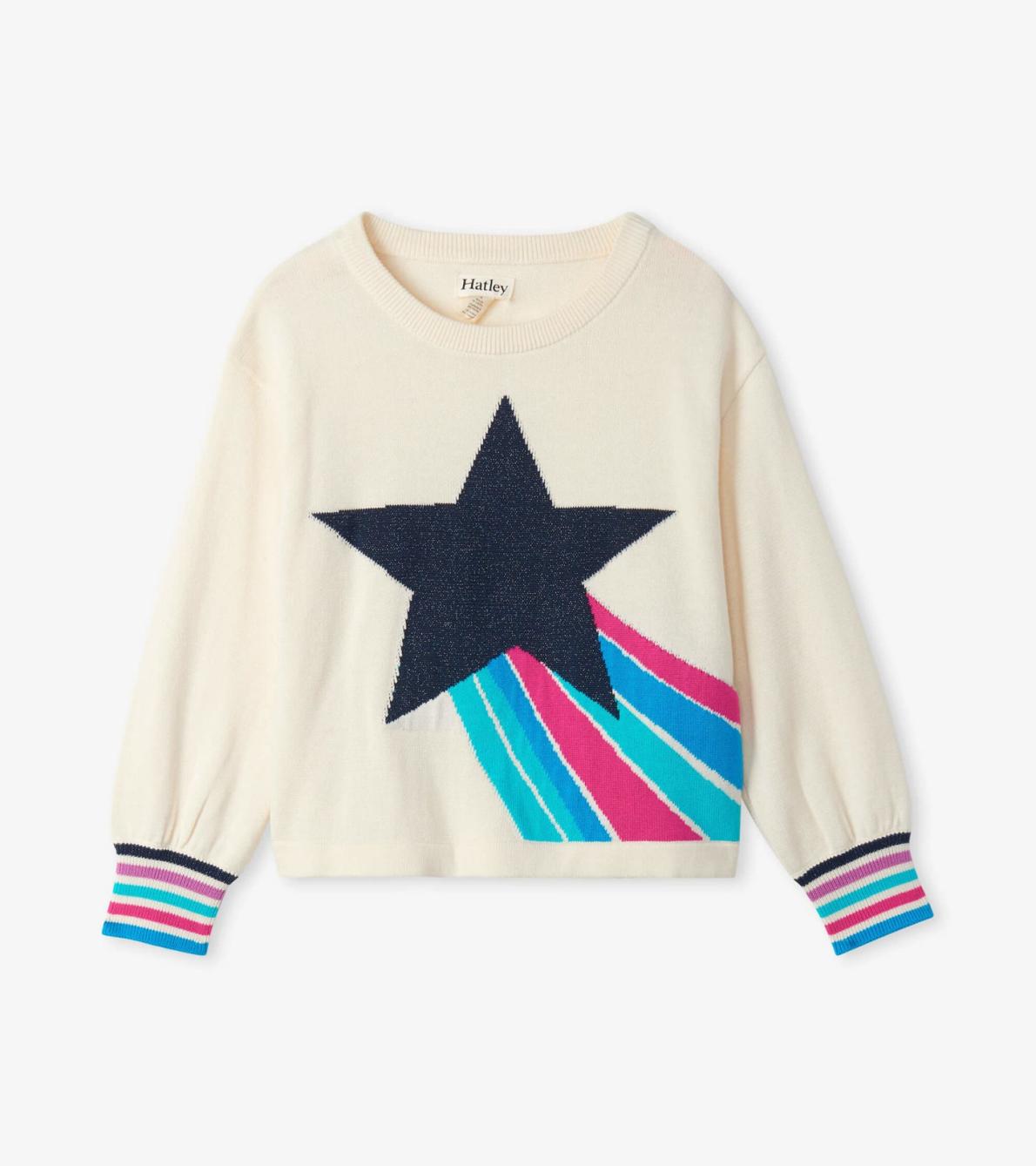 Hatley Sweaters | Girls Girls Shooting Star Sweater