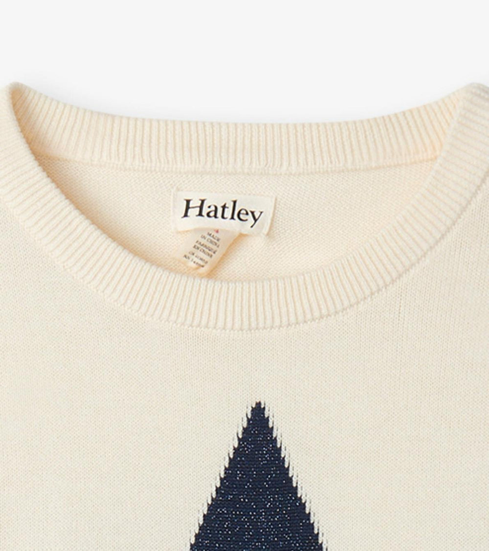 Hatley Sweaters | Girls Girls Shooting Star Sweater