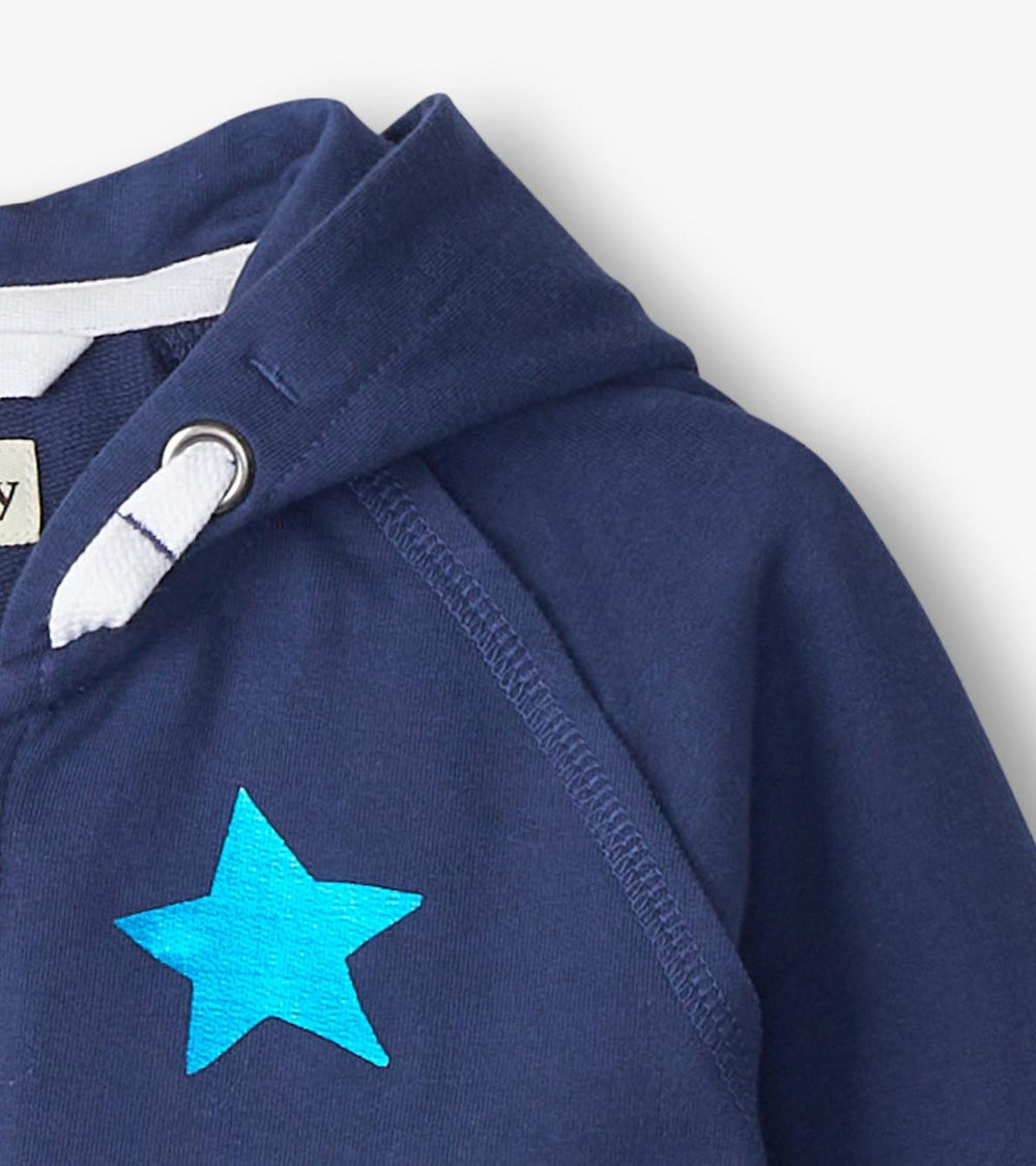 Hatley Sweaters | Girls Girls Star Girl Zip-Up Hoodie