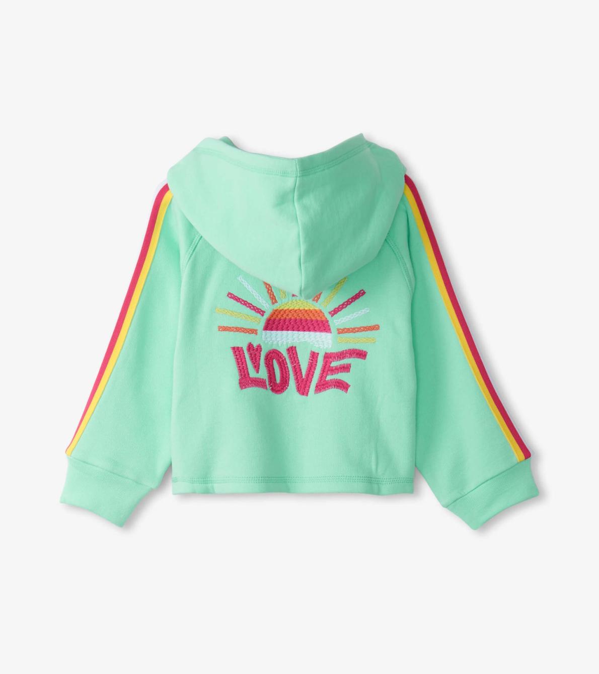 Hatley Sweaters | Girls Girls Sunny Days Raglan Hoodie