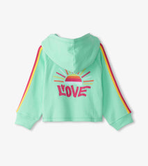 Hatley Sweaters | Girls Girls Sunny Days Raglan Hoodie
