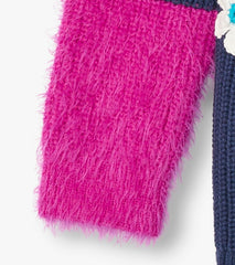 Hatley Sweaters | Girls Girls Throwback Flowers Fluffy Sleeve Sweater Tunic