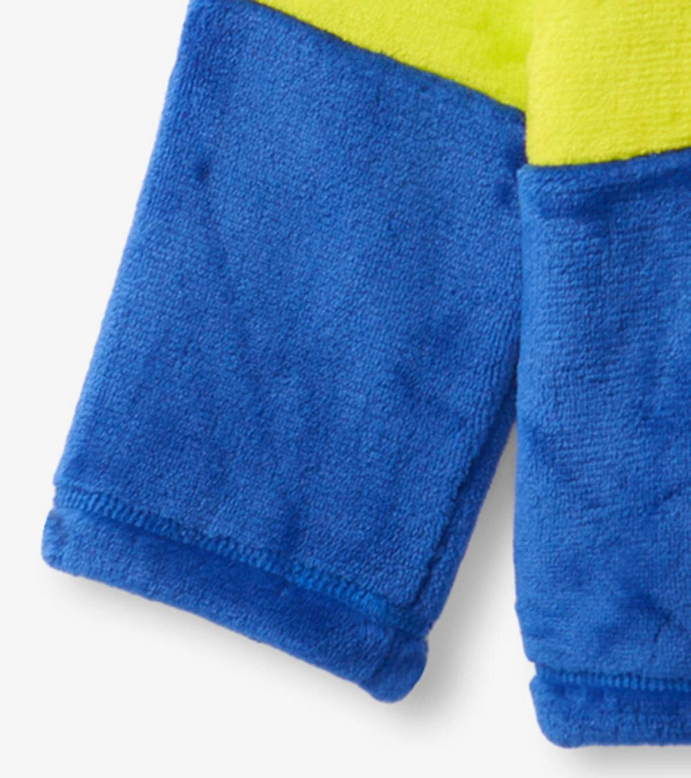 Hatley Sweaters | Girls/Boys Blue &amp; Green Fleece Jacket