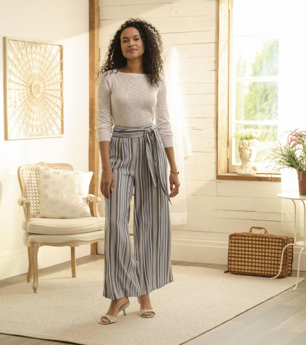 Hatley Sweaters | Women 3/4 Sleeve Knit Breton - White