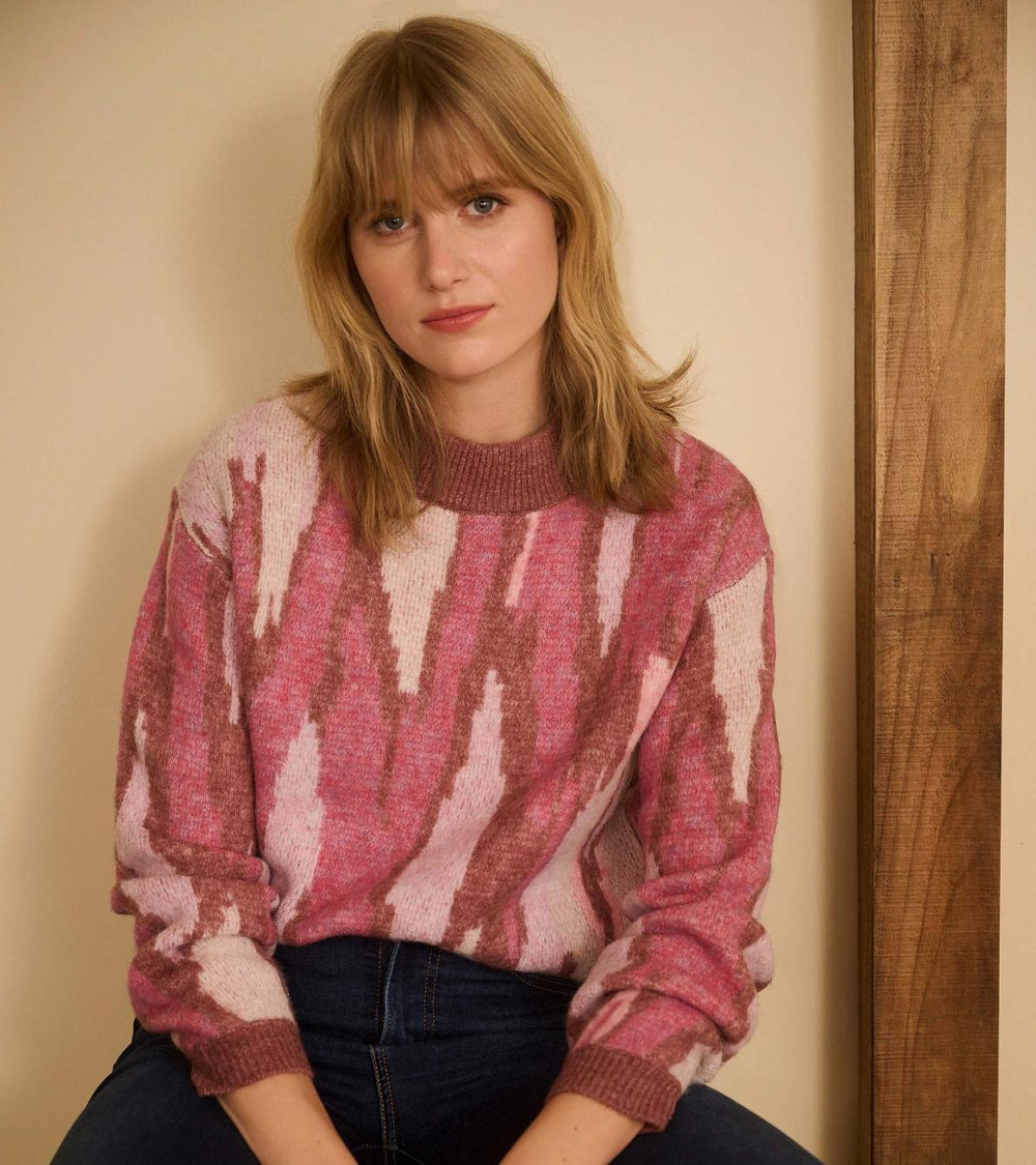 Hatley Sweaters | Women Carmi Pullover - Russet Ikat