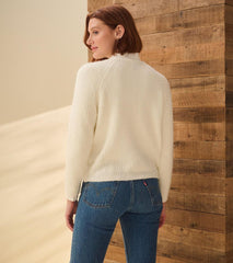 Hatley Sweaters | Women Cross Over Sweater - Winter White