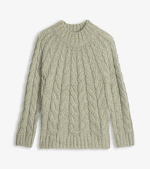 Hatley Sweaters | Women Dylan Cable Knit Sweater - Moss Green