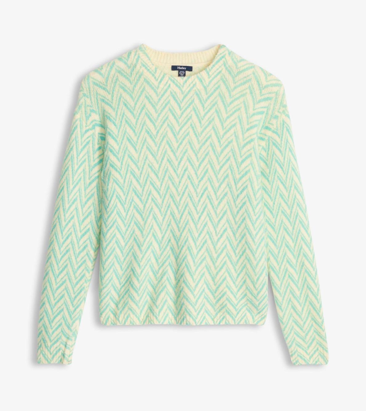 Hatley Sweaters | Women Ella Sweater - Chevron Print