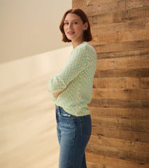 Hatley Sweaters | Women Ella Sweater - Chevron Print