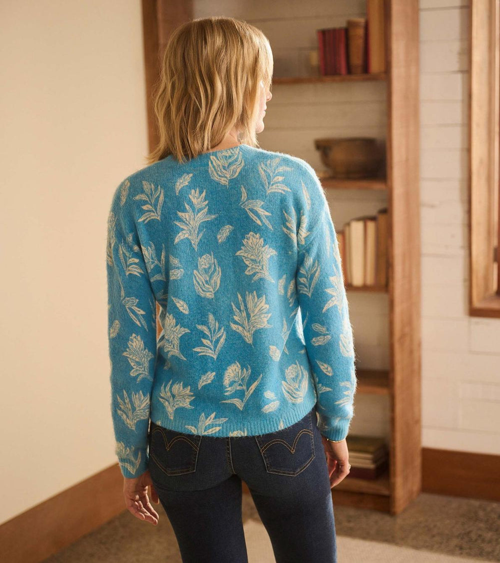 Hatley Sweaters | Women Ella Sweater - Linen Flowers