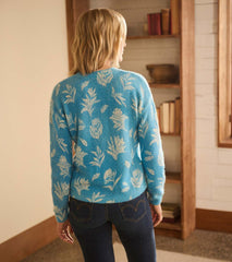 Hatley Sweaters | Women Ella Sweater - Linen Flowers