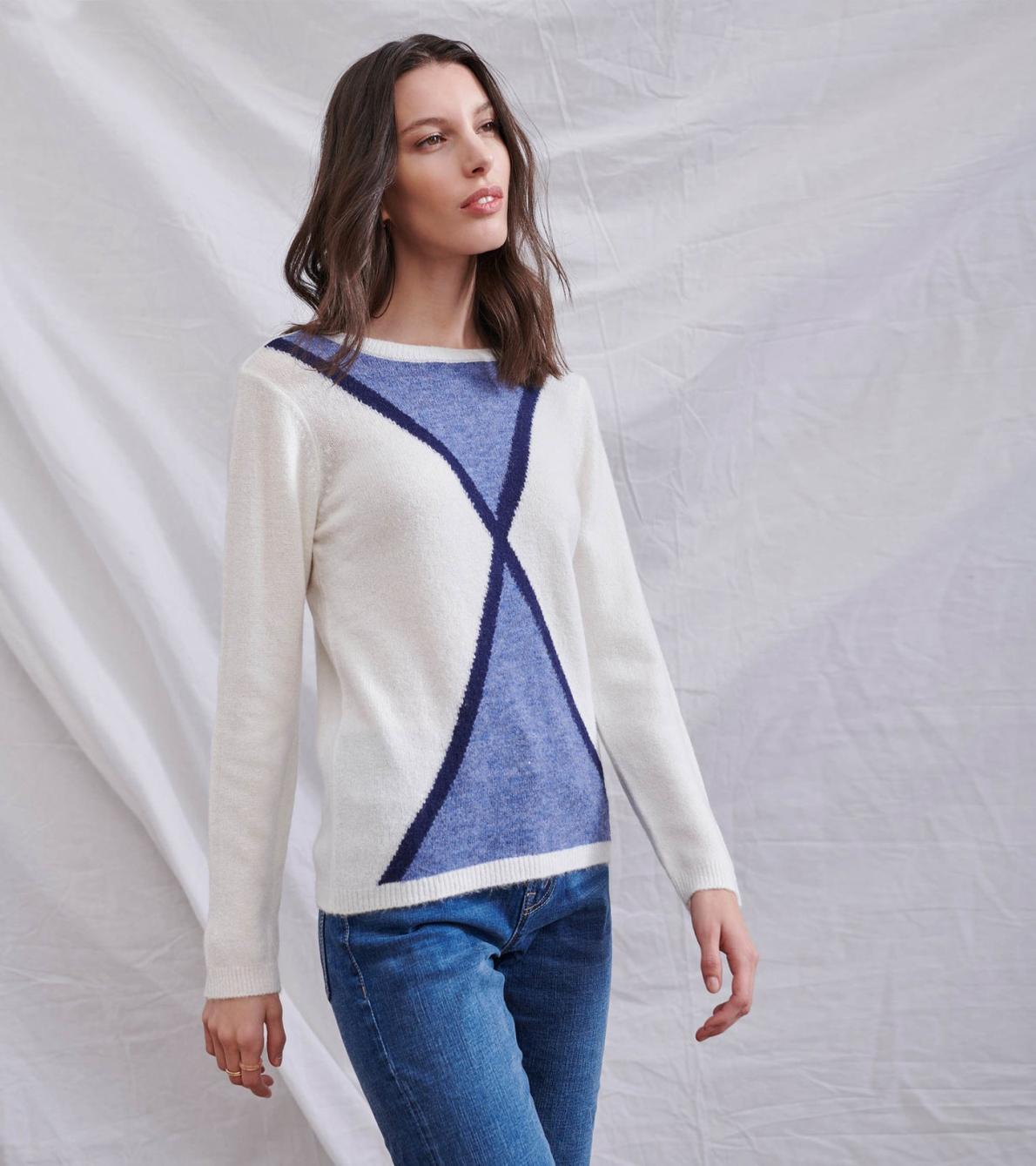 Hatley Sweaters | Women Landscape Sweater - River Crossing