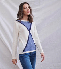 Hatley Sweaters | Women Landscape Sweater - River Crossing