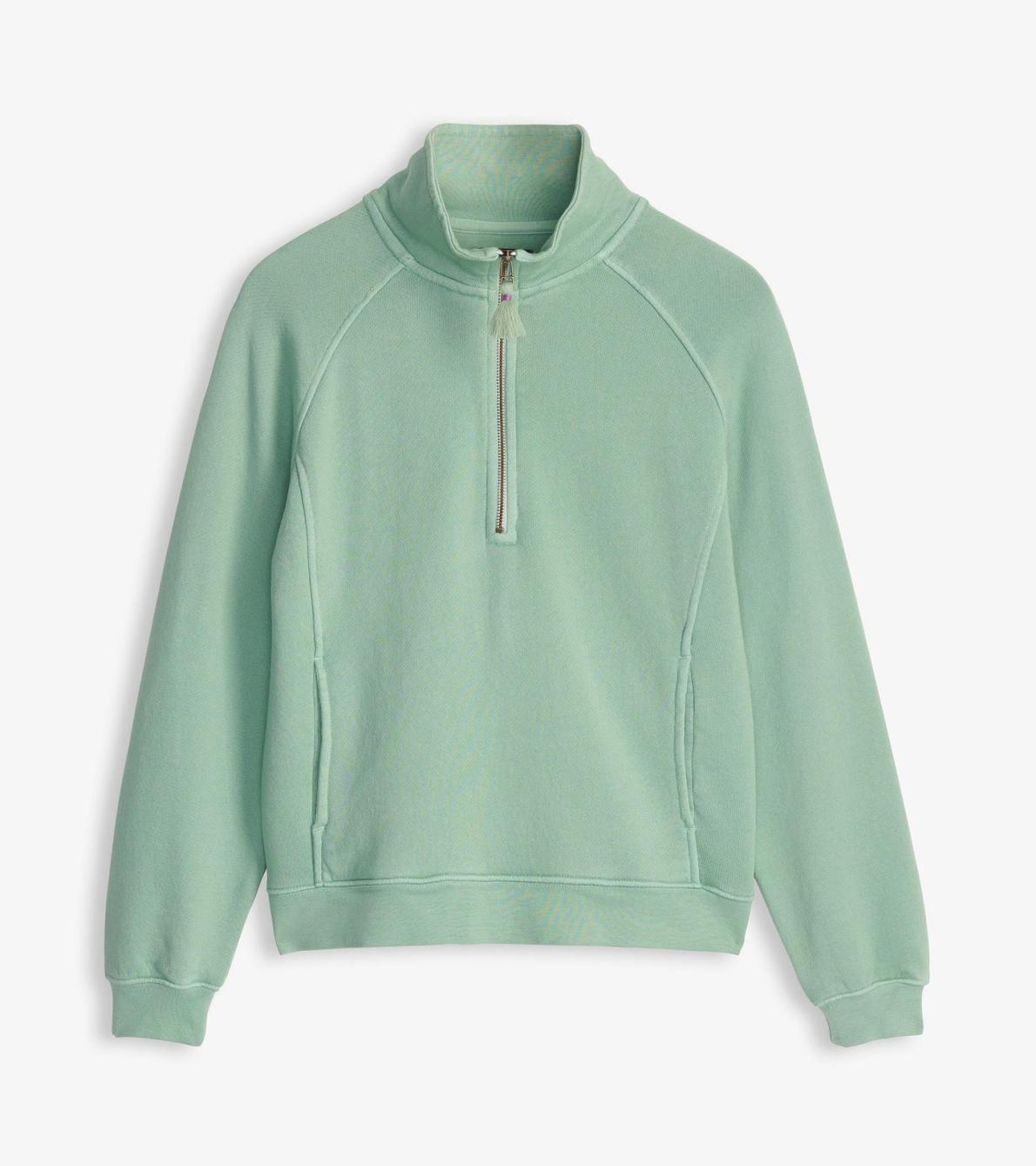 Hatley Sweaters | Women Mock Neck Pullover - Sage Green