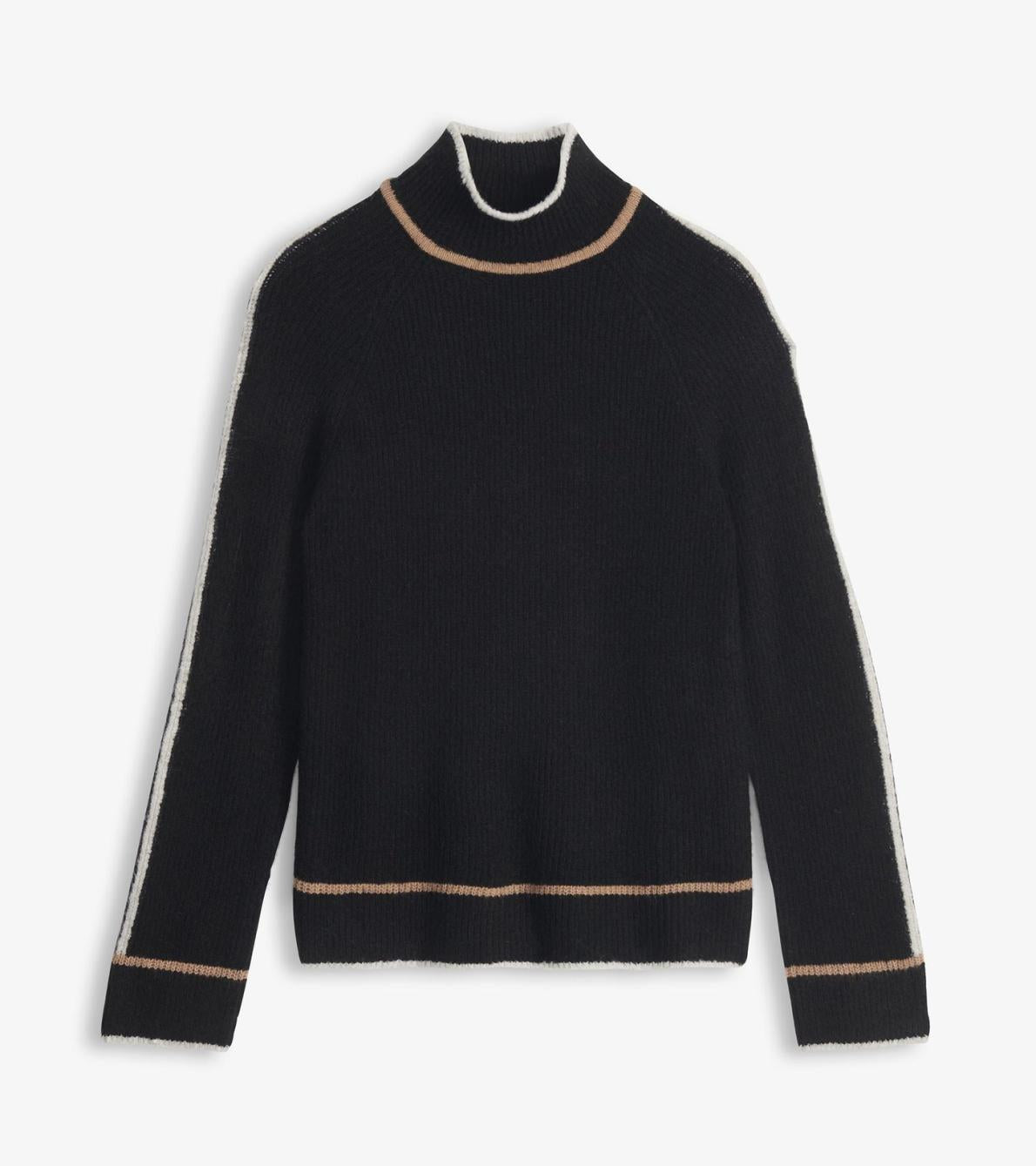 Hatley Sweaters | Women Raglan Pullover - Black