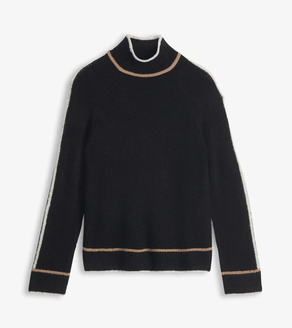 Hatley Sweaters | Women Raglan Pullover - Black