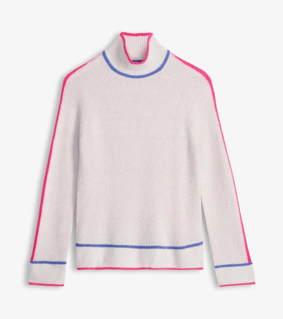 Hatley Sweaters | Women Raglan Pullover - Pale Snow Melange