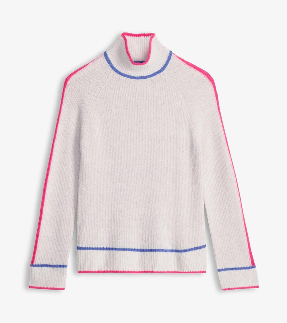 Hatley Sweaters | Women Raglan Pullover - Pale Snow Melange