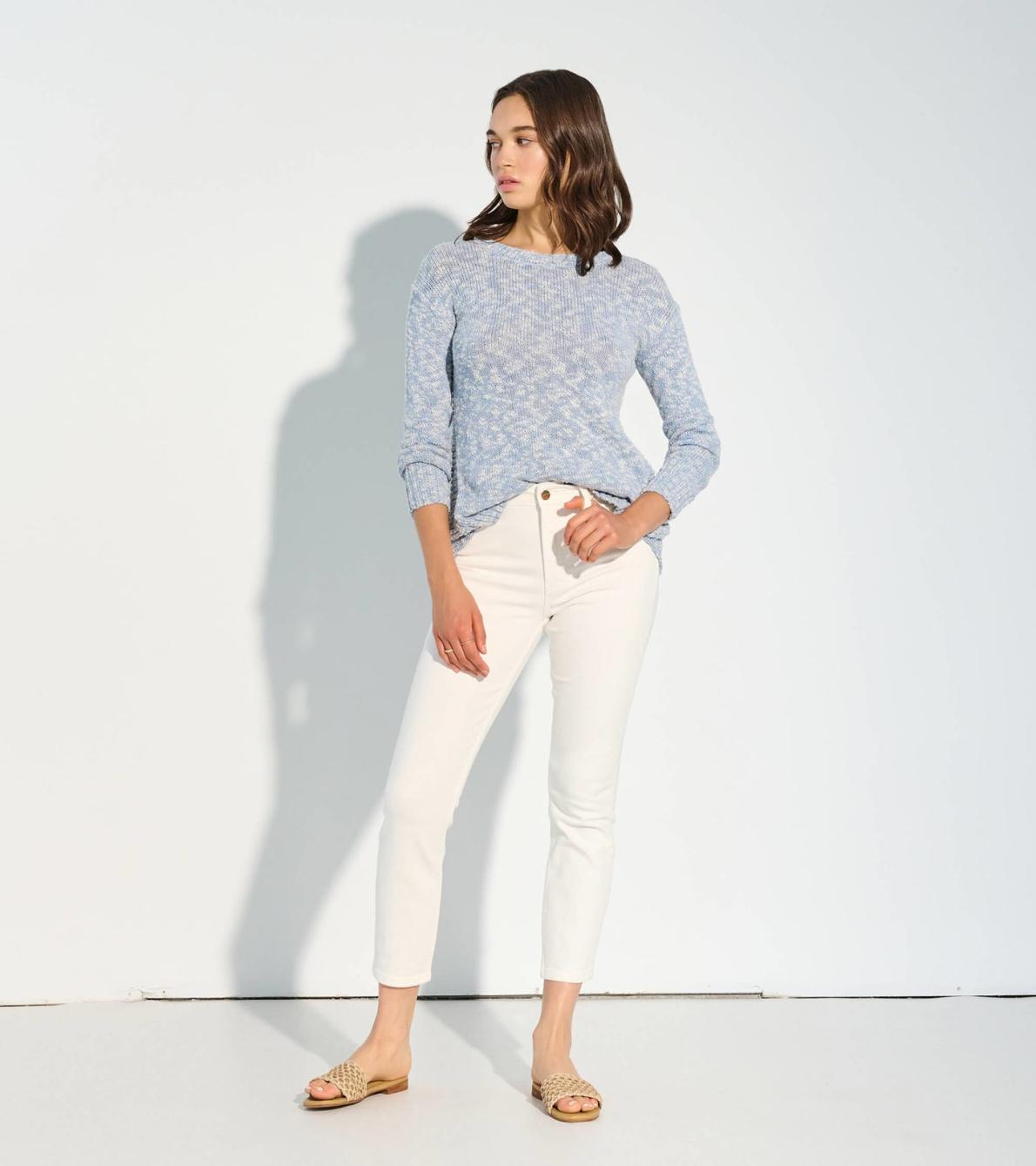 Hatley Sweaters | Women Tenley Sweater - Vista Blue