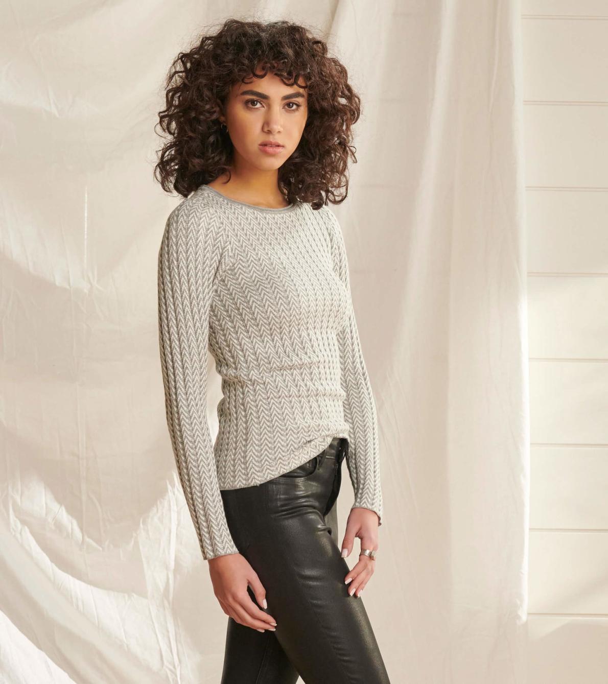 Hatley Sweaters | Women Zig Zag Sweater - Autumn Solstice