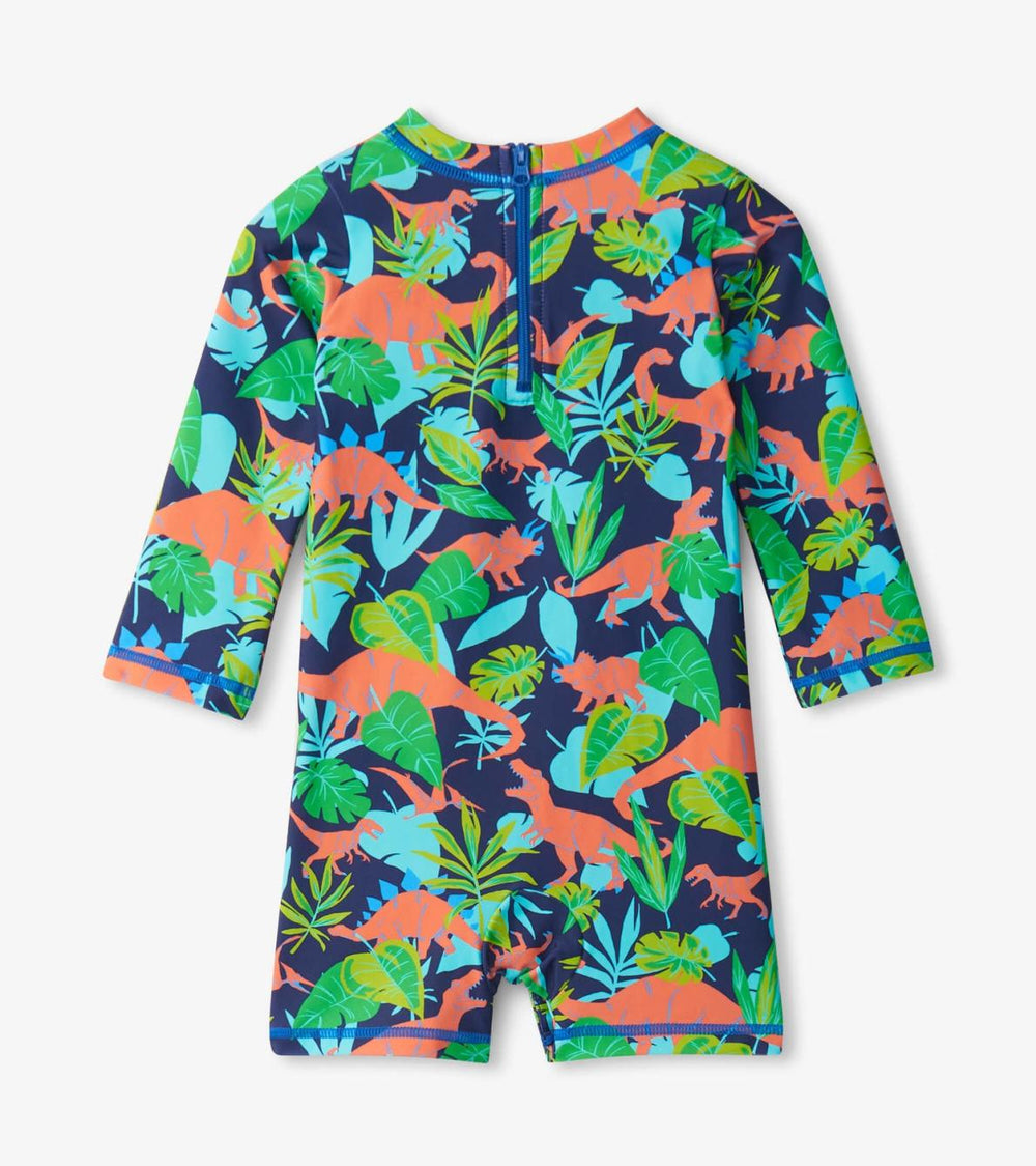 Hatley Swimwear | Baby &amp; Toddler Baby Boys Dino Jungle One-Piece Rashguard