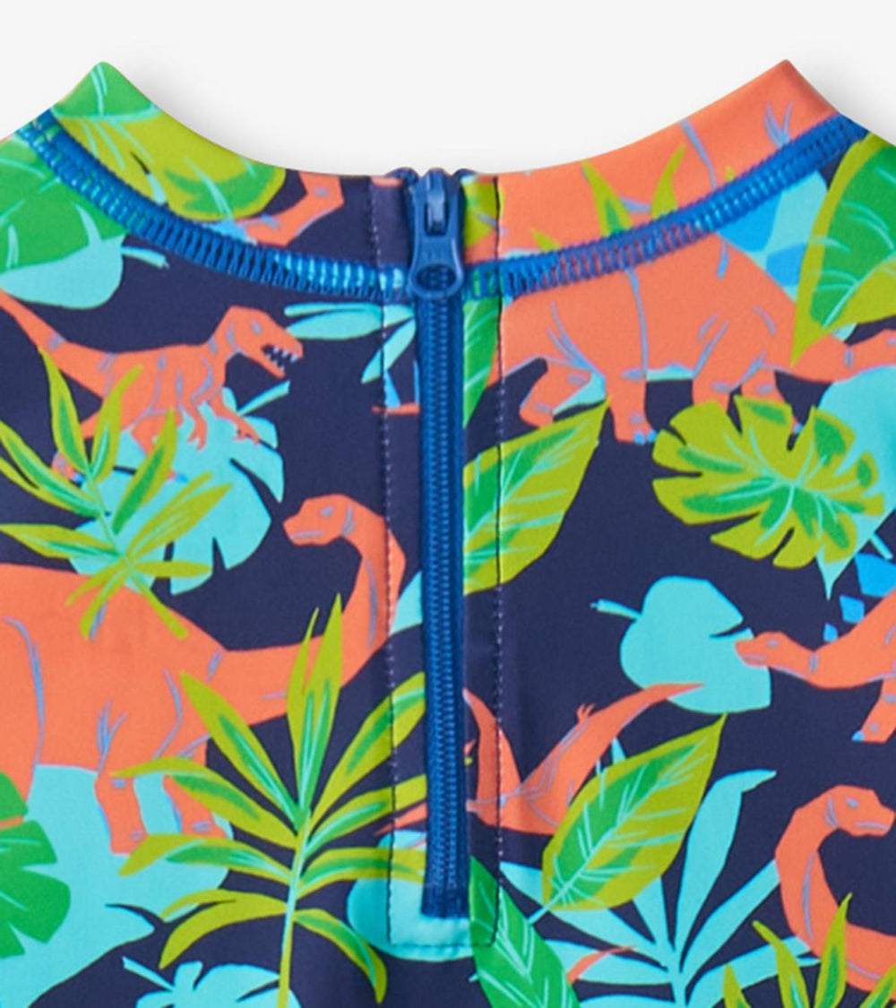 Hatley Swimwear | Baby &amp; Toddler Baby Boys Dino Jungle One-Piece Rashguard