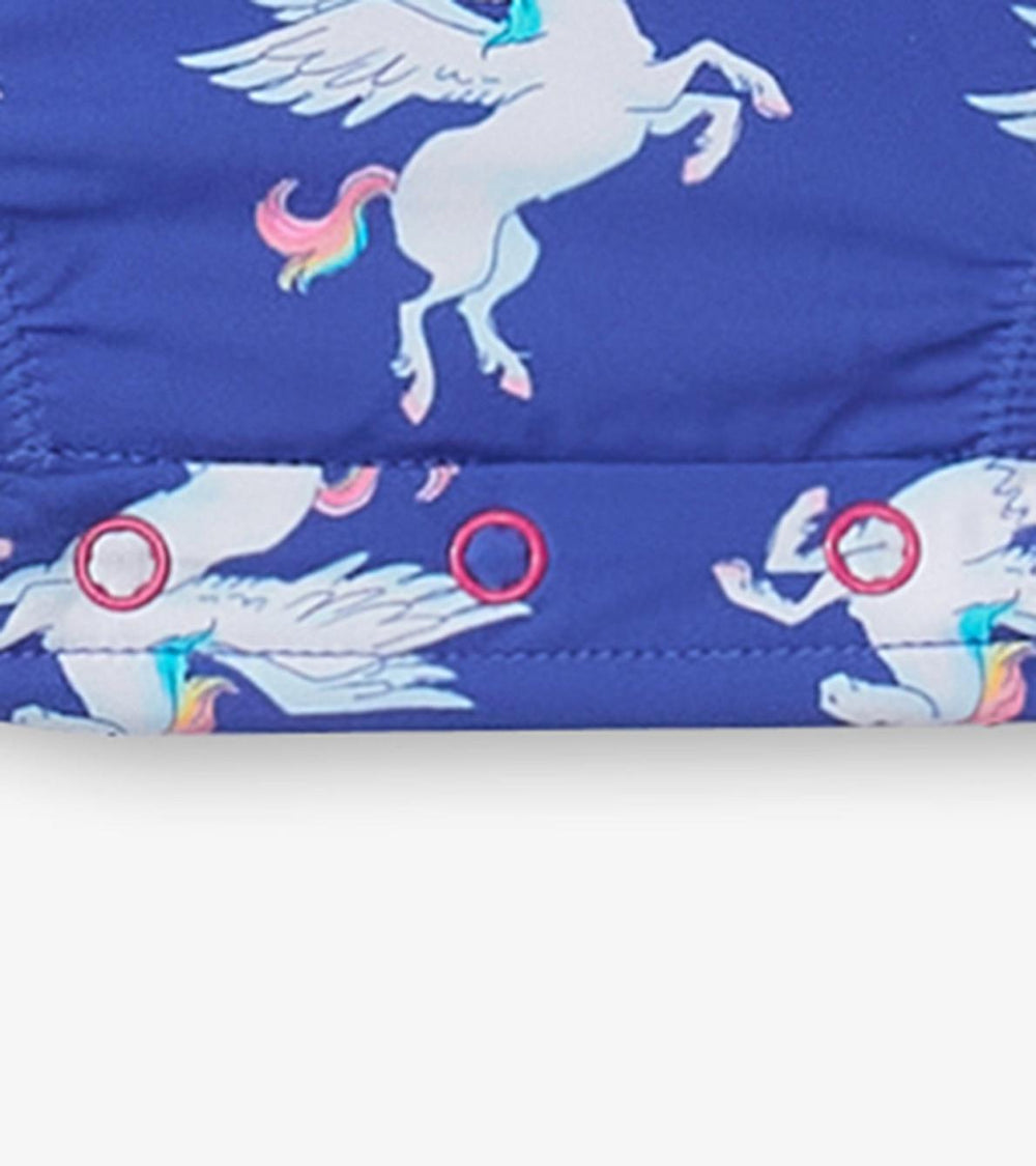 Hatley Swimwear | Baby &amp; Toddler Baby Girls Dazzling Unicorn Rashguard Swimsuit