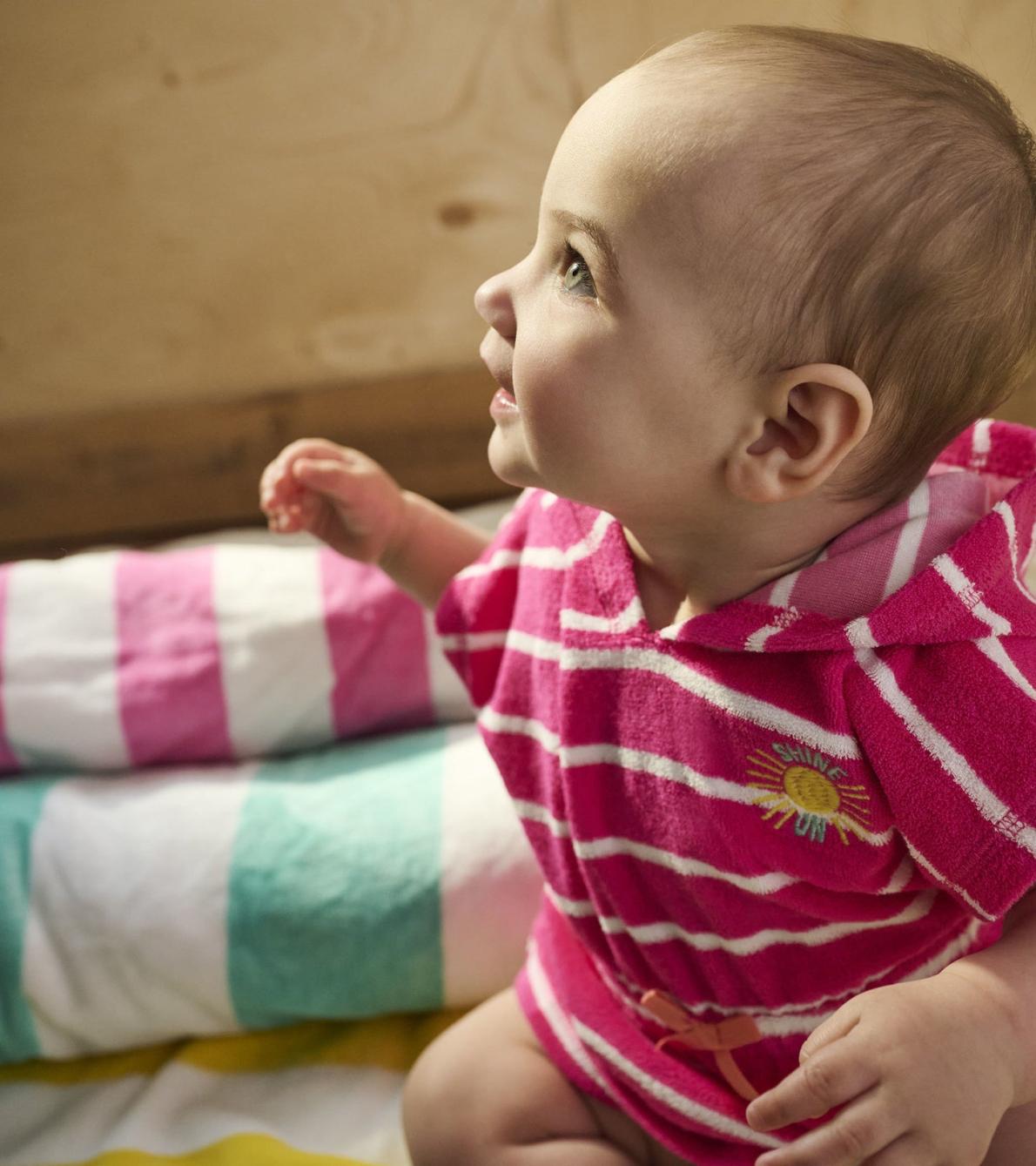 Hatley Swimwear | Baby &amp; Toddler Baby Girls Pink Paradise Terry Cover-Up