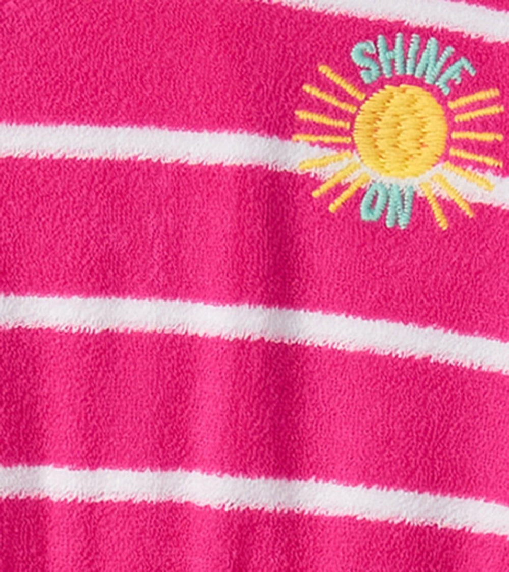 Hatley Swimwear | Baby &amp; Toddler Baby Girls Pink Paradise Terry Cover-Up