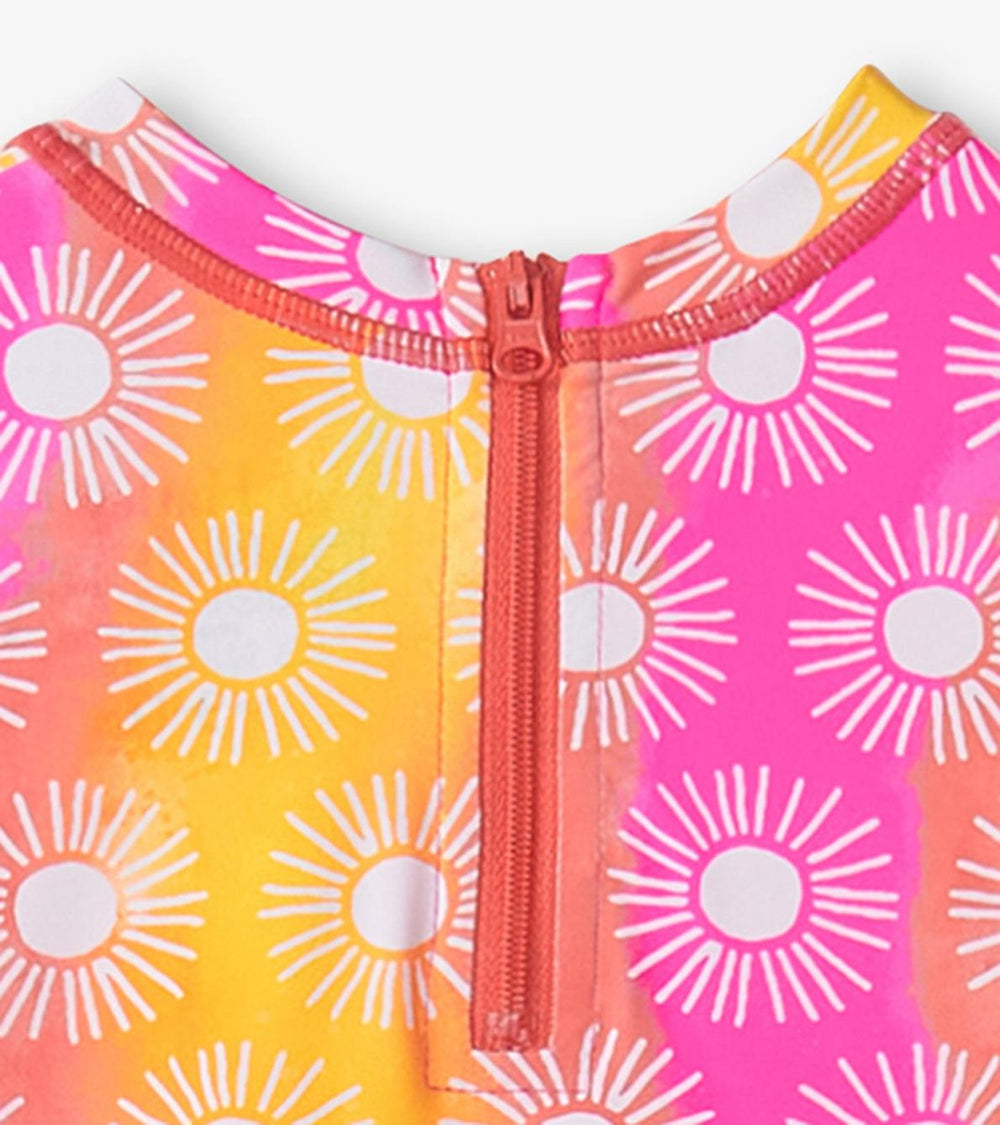 Hatley Swimwear | Baby &amp; Toddler Baby Girls Sunshine Rashguard Swimsuit