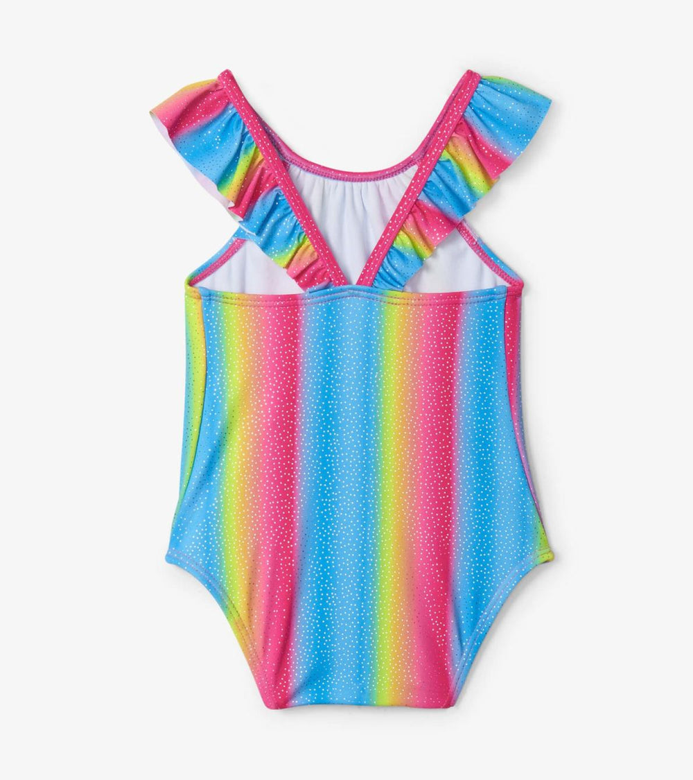 Hatley Swimwear | Baby &amp; Toddler Jelly Bean Rainbow Baby Ruffle Swimsuit
