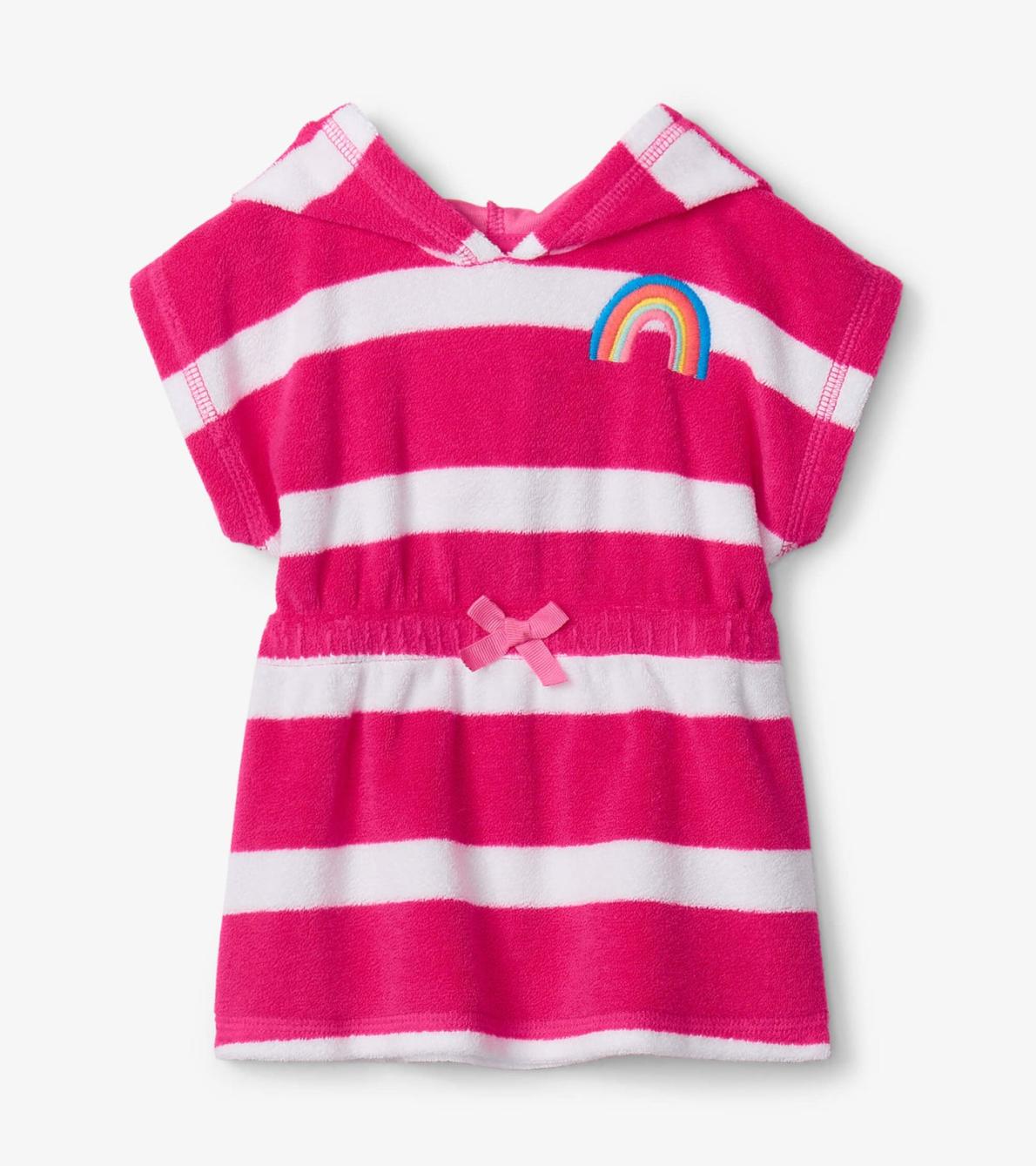 Hatley Swimwear | Baby &amp; Toddler Rainbow Stripe Baby Hooded Terry Cover-Up