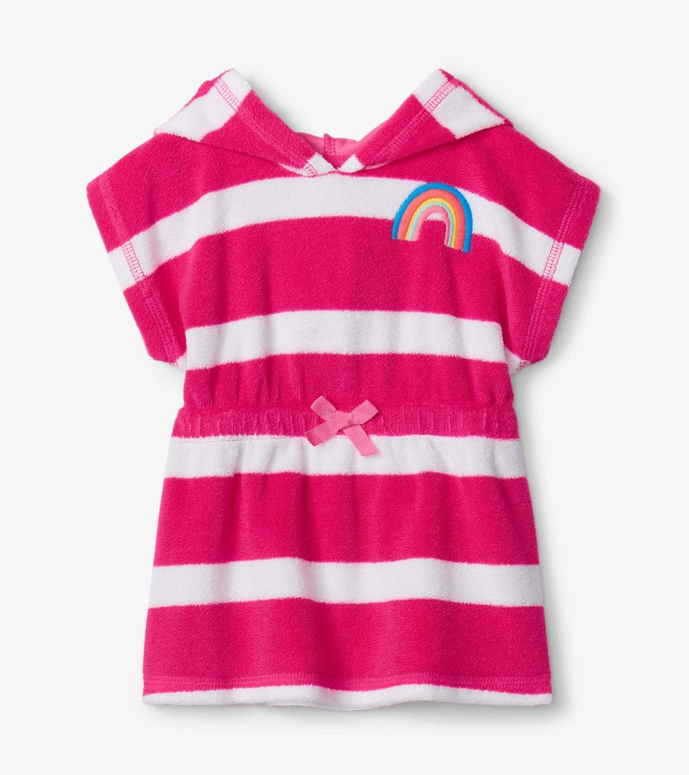 Hatley Swimwear | Baby &amp; Toddler Rainbow Stripe Baby Hooded Terry Cover-Up