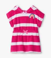 Hatley Swimwear | Baby &amp; Toddler Rainbow Stripe Baby Hooded Terry Cover-Up