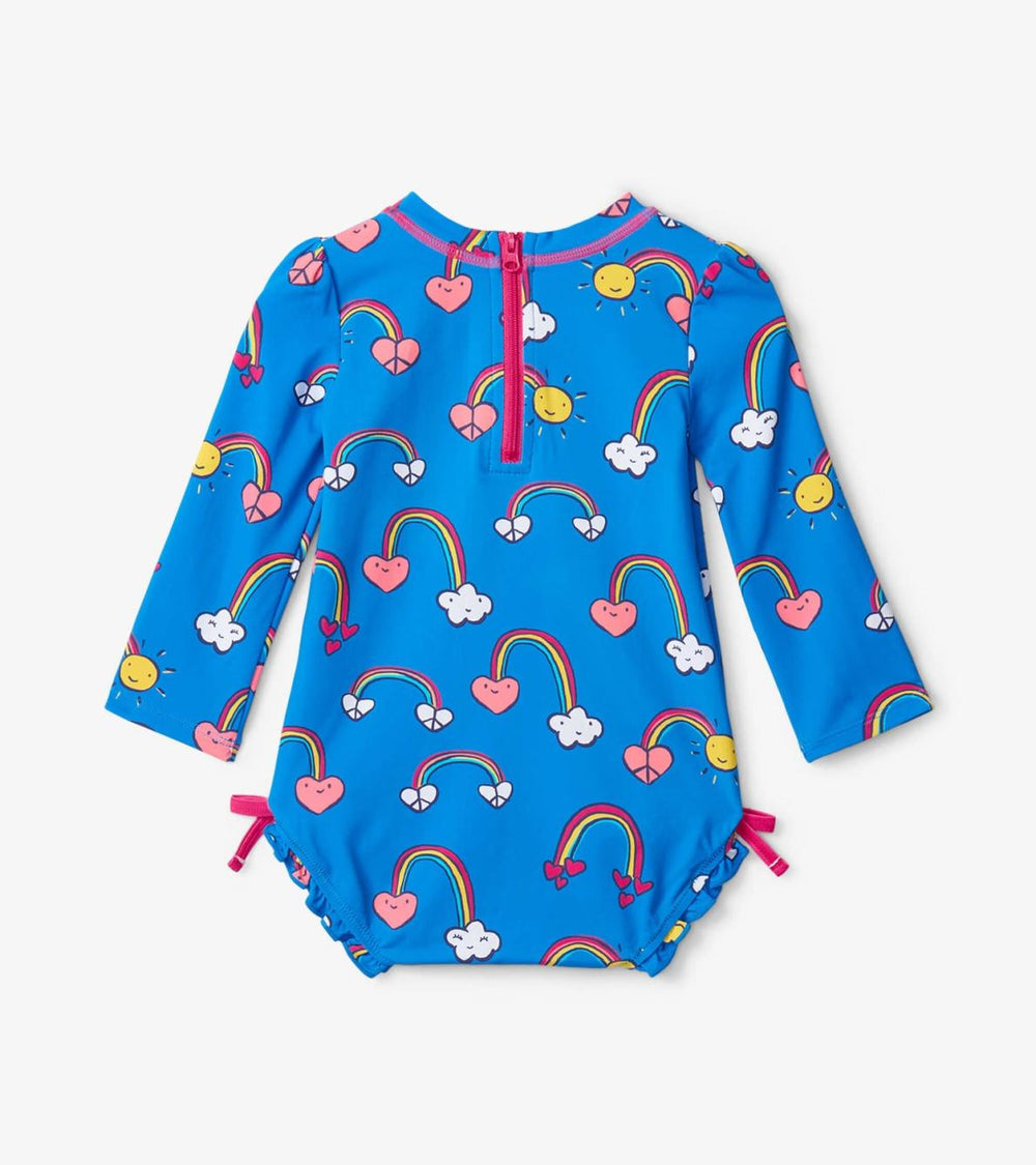 Hatley Swimwear | Baby &amp; Toddler Summer Sky Baby Rashguard Swimsuit