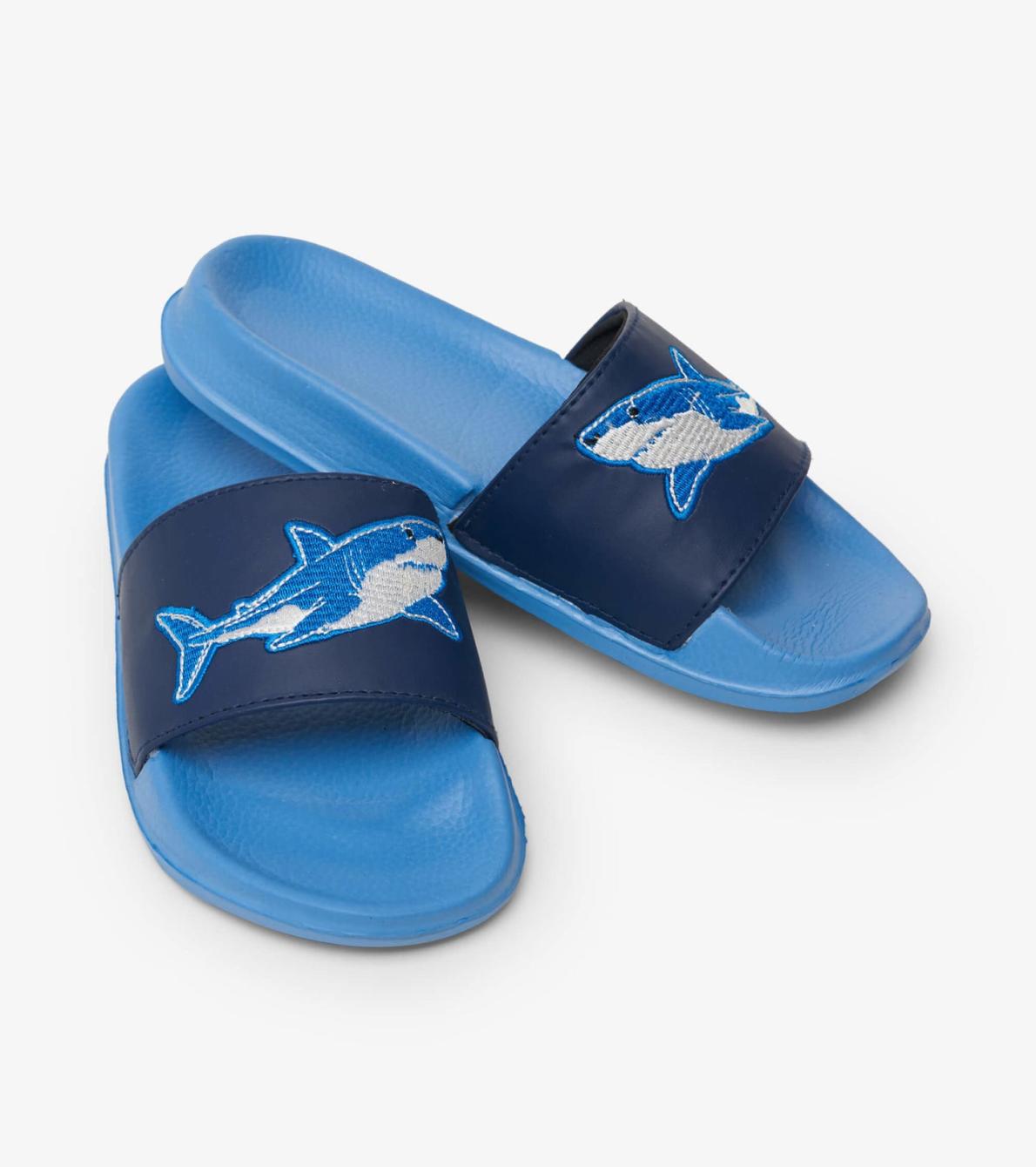 Hatley Swimwear | Boys Boys Deep-Sea Sharks Slides