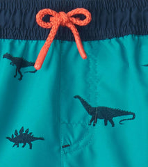 Hatley Swimwear | Boys Boys Dino Silhouette Swim Trunks