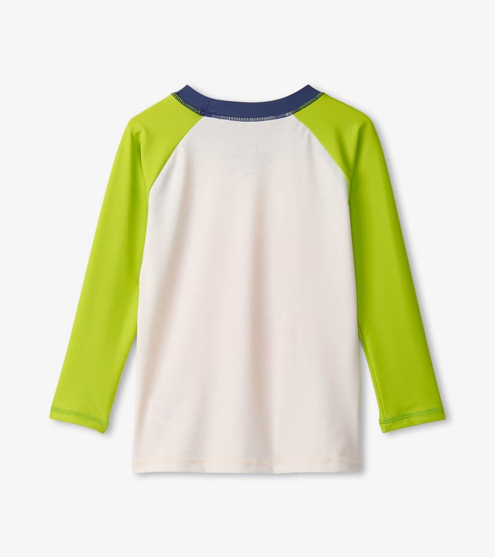 Hatley Swimwear | Boys Boys Dino Skull Long Sleeve Rashguard