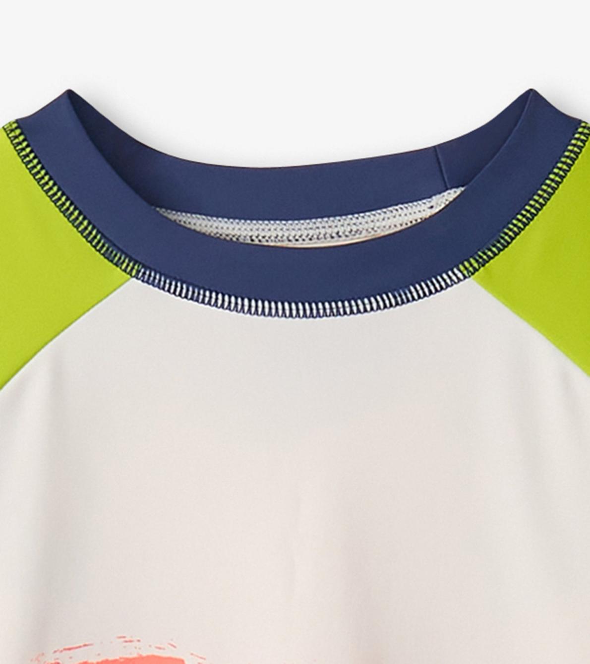 Hatley Swimwear | Boys Boys Dino Skull Long Sleeve Rashguard