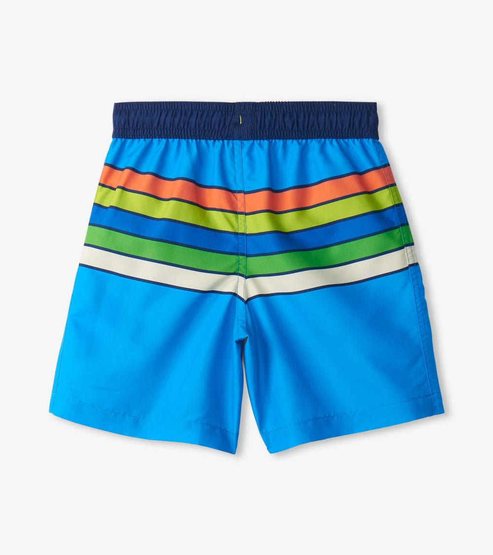 Hatley Swimwear | Boys Boys Malibu Stripe Swim Trunks