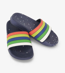 Hatley Swimwear | Boys Boys Malibu Stripes Slides