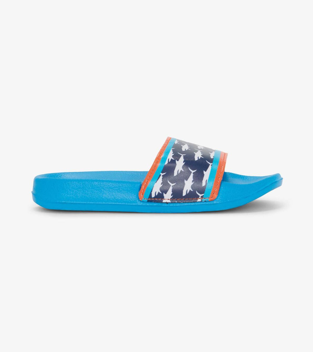 Hatley Swimwear | Boys Boys Printed Sharks Slides