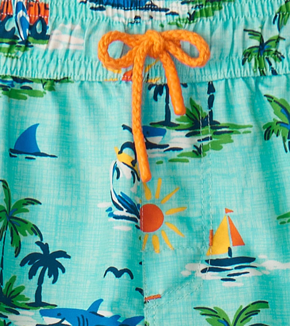 Hatley Swimwear | Boys Boys Vintage Holiday Board Shorts