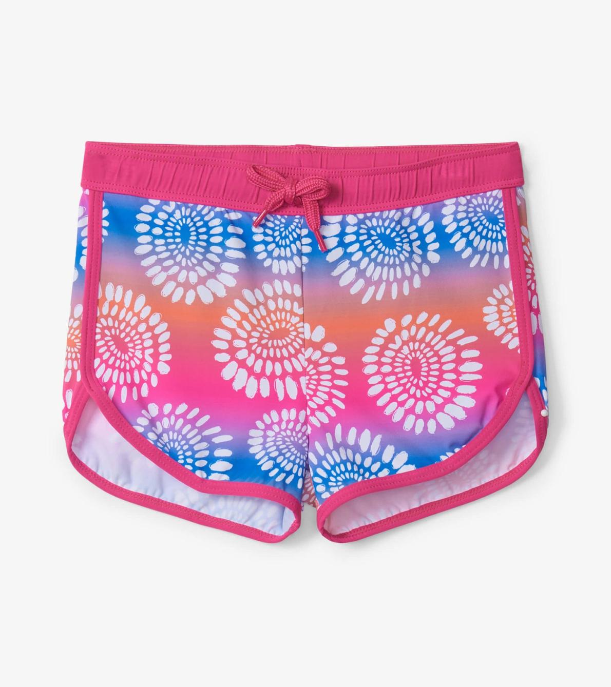 Hatley Swimwear | Girls Eyelash Mandala Swim Shorts