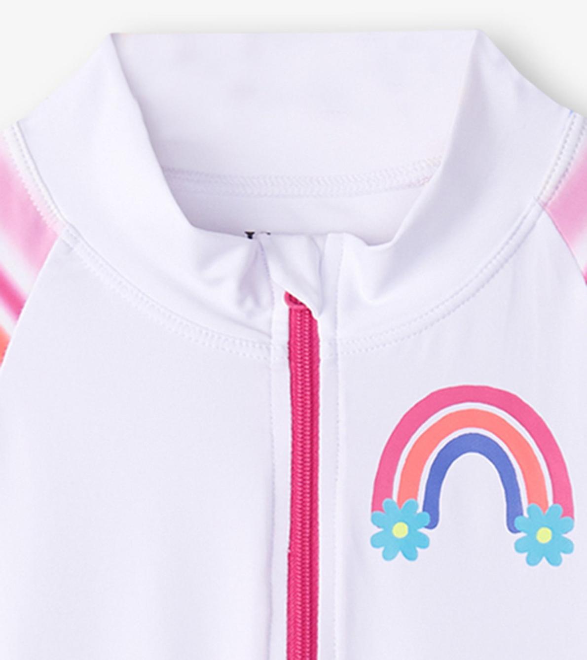 Hatley Swimwear | Girls Girls Dazzling Stripes Two-Piece Rashguard Set