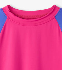 Hatley Swimwear | Girls Girls Fuschia Purple Long Sleeve Rashguard