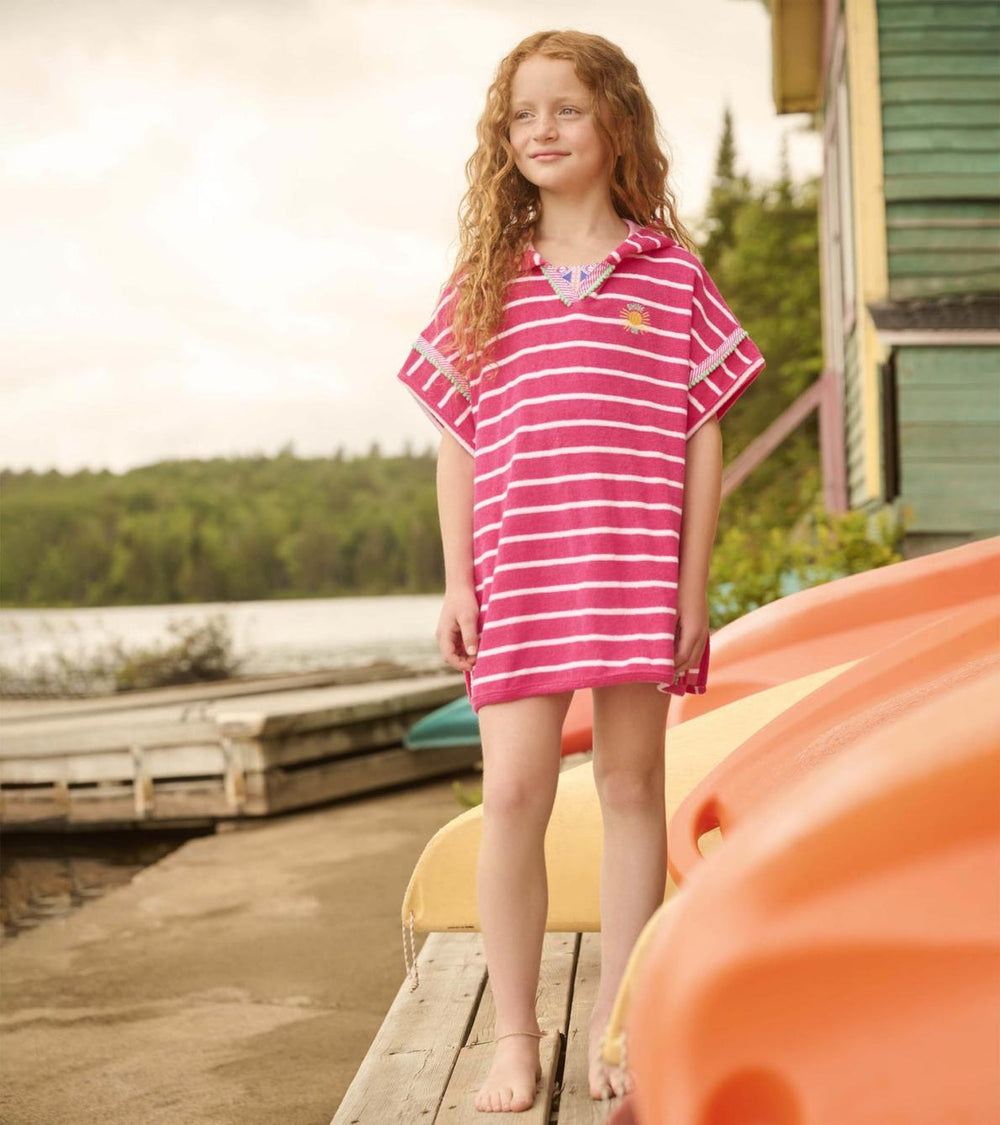 Hatley Swimwear | Girls Girls Pink Paradise Hooded Cover-Up